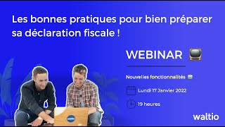 Webinar Waltio  Les bonnes pratiques pour bien anticiper sa déclaration fiscale crypto 😌 [upl. by Cotterell]