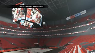 KFC Yum Centers upgrades include larger scoreboard video screens [upl. by Zirtaeb]