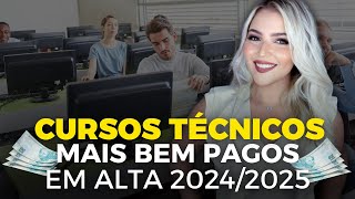 🔝 TOP 10 CURSOS TÉCNICOS em ALTA para 2024  2025  SALÁRIO ALTO  Mari Rel [upl. by Katie]