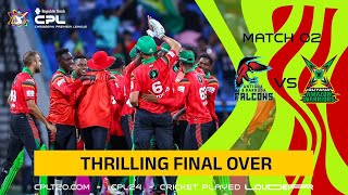 LAST Ball Thrill in Amazing Final Over  CPL 2024 [upl. by Eeramit]