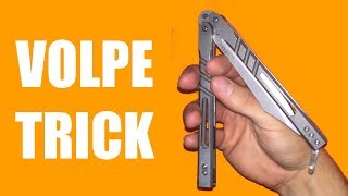 Balisong Tutorial  Volpe Trick  Advanced 105 [upl. by Aillimac60]