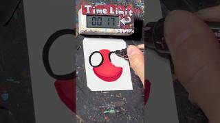 【ASMR】Drawing RED in 40 Sec [upl. by Onin]