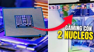 Use SOLO 2 NUCLEOS DE MI PROCESADOR PARA GAMING en 2022 [upl. by Ettevy338]