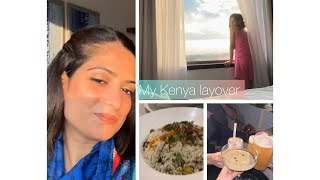 My 1st layover vlog Kenya [upl. by Petras]