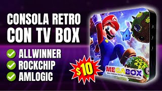 🕹💥 Cómo CONVERTIR TV BOX en CONSOLA RETRO  ROCKCHIP  ALLWINNER  AMLOGIC [upl. by Lelah26]