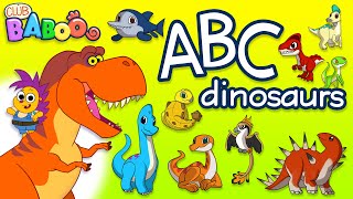 ABC dinosaurs  Learn the ABC with 26 dinosaurs for children  Dino ABC for kids [upl. by Venus]