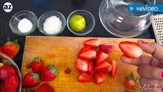 Macerated Strawberries Recipes🍓 Strawberry Jam🍓 Macerated Berries Recipe  Strawberry Sauce [upl. by Aniraz]