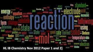 Wordle IB HL Exam Paper 1 and 2 Nov 2012 [upl. by Annoyik]