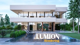 Lumion exterior rendering  Lumion tutorial for beginner [upl. by Ateekahs]