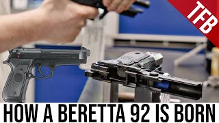 How a Beretta 92 is made Touring Berettas Italian Factory [upl. by Allister]