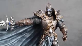 Painting The Lich King  3D Printed Model [upl. by Greenes186]