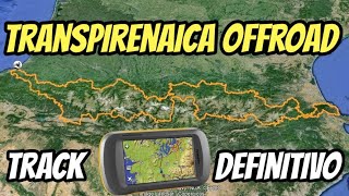 👉COMPARTO TRACK TRANSPIRENAICA OFFROAD creado con GPX STUDIO 🌏 TUTORIAL COMPLETO [upl. by Eirahs]