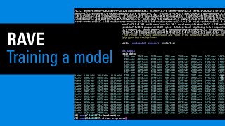 IRCAM Tutorials  RAVE  Training a model [upl. by Greyso]