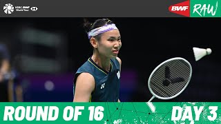 YONEX Taipei Open 2024  Day 3  Court 1  Round of 16 [upl. by Margaret]