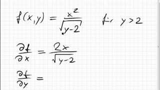21B1 Beispiel partielle Ableitungen Gradient Anschauung [upl. by Attiuqahs]