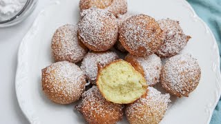 Easy Ricotta Zeppole Recipe [upl. by Studnia]