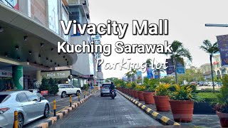 Kuching Vivacity Mall ❤️Big modern mall with ample parking lots👍 [upl. by Ahrat]