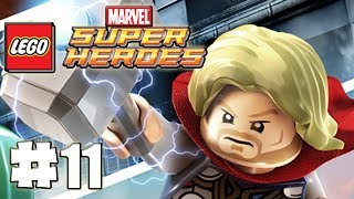 LEGO Marvel Superheroes  100 Guide  Level 11  Taking Liberties HD Gameplay Walkthrough [upl. by Rifkin]