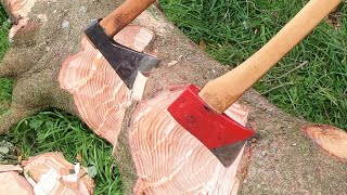 Axe Review amp Test Gransfors Bruk Hults Bruk Council Tool Ochsenkopf Muller Rinaldi [upl. by Friedlander295]