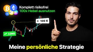 Risikofrei von 100x Hebel profitieren So gehts Bitcoin Trading Anleitung [upl. by Enomad]