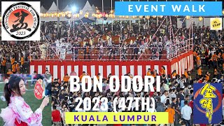 Bon Odori 2023 47th  22nd July 2023  Event Walk [upl. by Demetre]