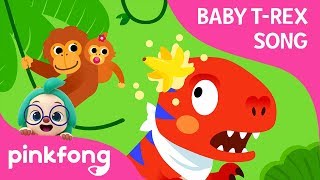 A TRex Went to Jungle  Baby TRex Songs  Dinosaur Songs  Pinkfong Songs for Children [upl. by Broeker]