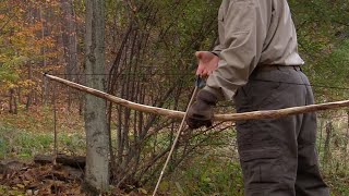 How to Build a Survival Bow  Instructional Video Sample [upl. by Fanni]