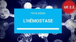 UE 22  lHémostase [upl. by Gamin]