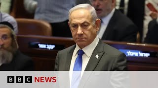 Israeli PM Benjamin Netanyahu dissolves sixmember war cabinet  BBC News [upl. by Kcirddes715]