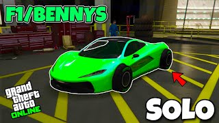 HOW TO MAKE YOUR OWN DONOR CARS IN GTA 5 ONLINE F1BENNYS 168 EASY METHOD TUTORIAL 167 [upl. by Maynard]