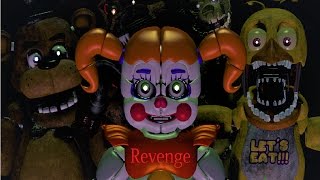 FNAFSFMRevenge feat ZombieWarsSMT Remake 1000 sub special [upl. by Showker53]