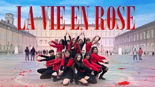 KPOP IN PUBLIC  ITALY IZONE 아이즈원  라비앙로즈 La Vie en Rose Dance Cover by FEELERS [upl. by Genet]