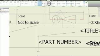 Creating Your Own Drawing Template in Autodesk Inventor Tutorial [upl. by Blondie452]