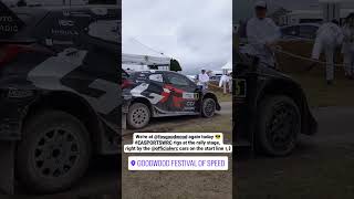 GOOOOOO LAUNCHH Rally1 Toyota  Goodwood Festival Of Speed 2024 [upl. by Otnicaj]