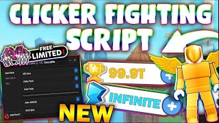 UPDATED Clicker Fighting Simulator Script PASTEBIN 2023 GET UGC AUTOFARM MOBS CHEST OPEN [upl. by Ecidnak]