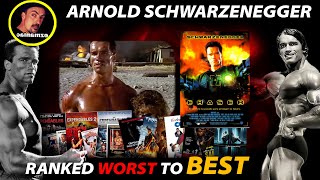 Arnold Schwarzenegger  Movies RANKED From WORST To Best [upl. by Ikceb]