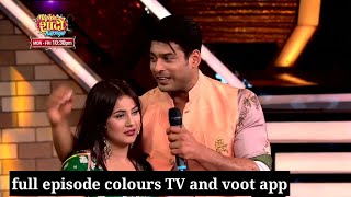 Siddharth surprising shehnaaz gill by entering her show mujhe se shaadi karoge sidnaaz [upl. by Yaresed486]