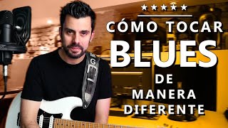 Te DESAFIO a aprender este RITMO DE BLUES fácil para guitarra  Marcos García [upl. by Miriam990]