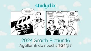 16 Leaving Cert Irish Orals Picture Stories 2024 Sraith Pictiúr 16  Agallamh do nuacht TG47 [upl. by Malo688]