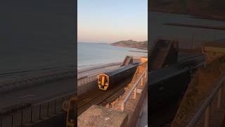 158959 on a Exeter Penzance train slows for Dawlish [upl. by Arakihc543]