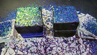 Dyed Chalk Blocks  Crispy Thins  Fresh Chalk Shavings  ASMR I Oddly Satisfying [upl. by Grace308]