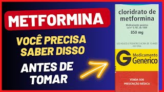 METFORMINA GLIFAGE XR para que serve  emagrece efeitos colaterais doses 500mg 850mg 750mg 1000mg [upl. by Etnauj594]