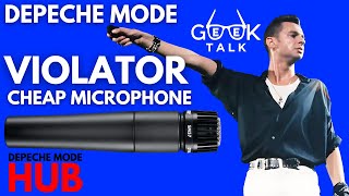 Depeche Mode  Violator Was Recorded With a Cheap Microphone [upl. by Kemppe]