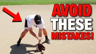 THE 3 BIGGEST MISTAKES THAT INFIELDERS MAKE [upl. by Attelliw]