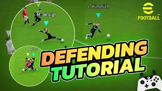 eFootball 2023  Defending Tutorial  Xbox amp Playstation [upl. by Dimah]