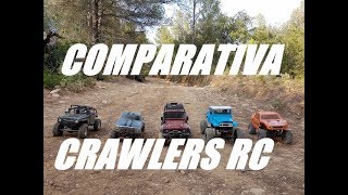 Crawler RC Comparativa Traxxas Vaterra Carson MST [upl. by Ykcim]