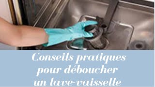 Conseils pratiques pour déboucher un lavevaisselle avec des produits écologiques [upl. by Eduam945]