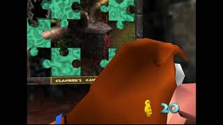 Banjo Kazooie Project64 Unlocking and getting to Clankers Cavern [upl. by Ecyle]