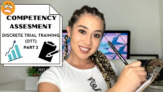 RBT COMPETENCY ASSESSMENT READINESS  DISCRETE TRIAL TRAINING PART 2 [upl. by Clarabelle]