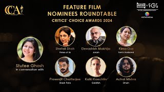 Critics Choice Awards 2024  Feature Film Nominees Roundtable  Shefali  Prosenjit  Kalki [upl. by Alanah636]